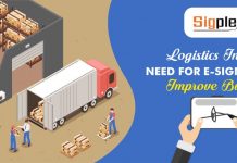 Business Improvement In Logistics Industry Using e Signature