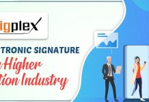 Use Of Electronic Signature In Higher Education Industry