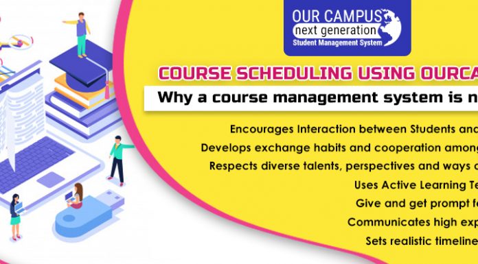 Course Scheduling Using Our campus