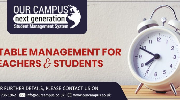 Improve Efficiency With Timetable Management For Teachers & Students